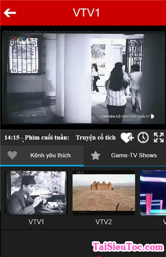 Tải và cài đặt phần mềm MobiFone TV cho Windows Phone + Hình 5