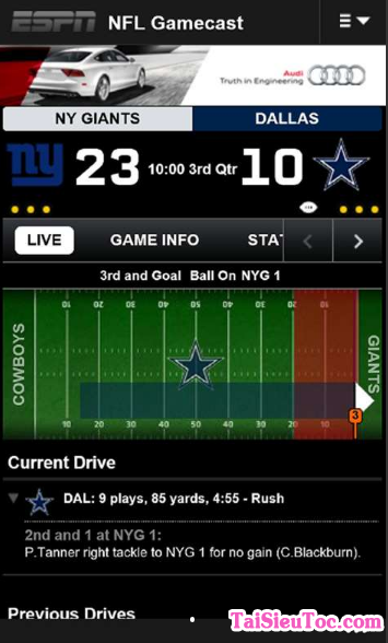 Tải ESPN Score Center - Ứng dụng xem tin thể thao cho Windows Phone + Hình 5