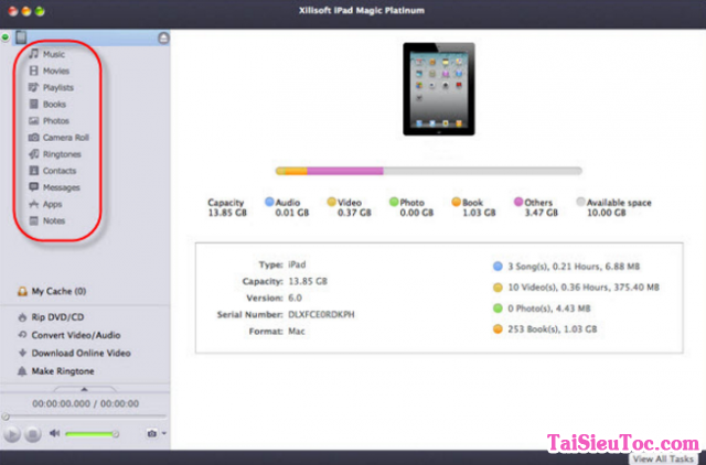 Hướng dẫn tải Xilisoft iPhone Transfer cho Windows + Hình 5